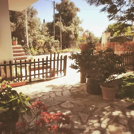 Olgas Cozy Nest Apartment With Private Garden Quiet Stay Near Dassia Beach Ano Korakiana * Áno Korakiána