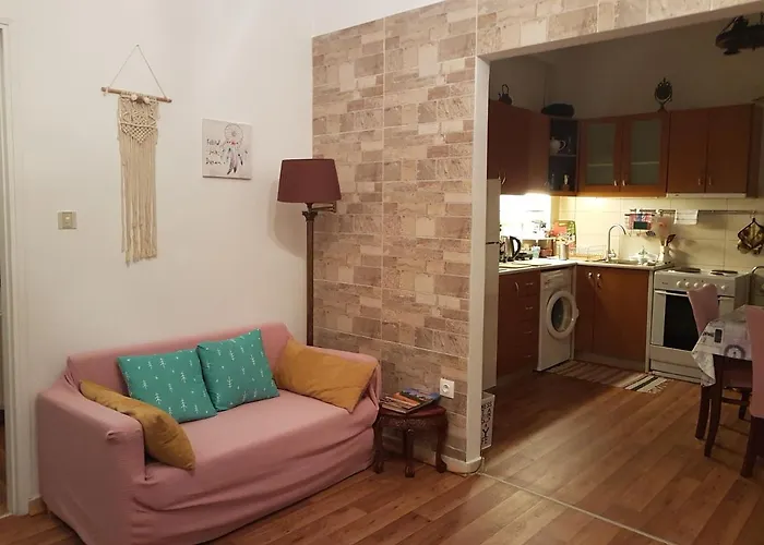 Apartmán Olgas Cozy Nest Apartment With Private Garden Quiet Stay Near Dassia Beach Ano Korakiana Áno Korakiána