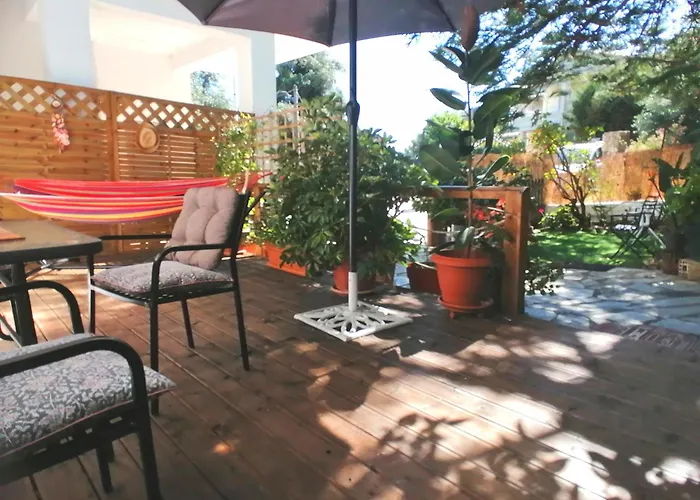 Olgas Cozy Nest Apartment With Private Garden Quiet Stay Near Dassia Beach Ano Korakiana Áno Korakiána