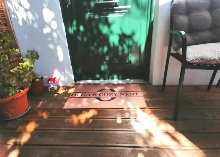 Olgas Cozy Nest Apartment With Private Garden Quiet Stay Near Dassia Beach Ano Korakiana Apartment *