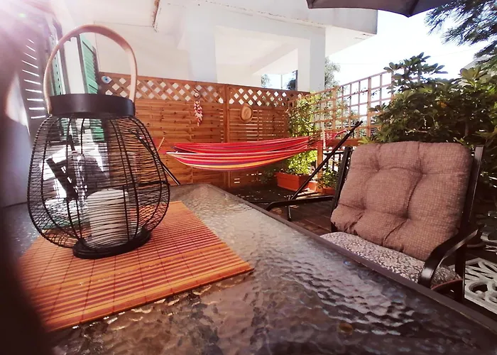 Olgas Cozy Nest Apartment With Private Garden Quiet Stay Near Dassia Beach Ano Korakiana Apartmán