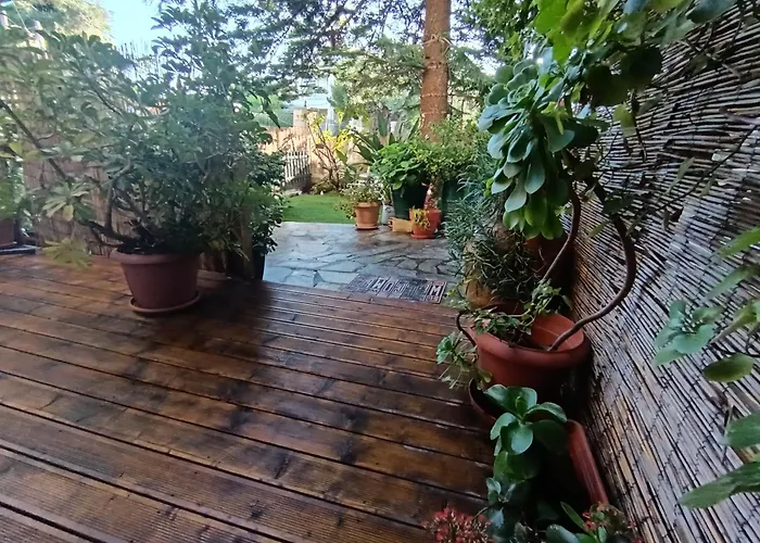 Olgas Cozy Nest Apartment With Private Garden Quiet Stay Near Dassia Beach Ano Korakiana Apartmán