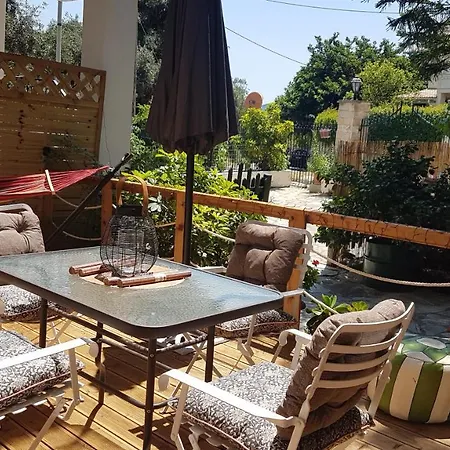 Lägenhet Olgas Cozy Nest Corfu Retreat Garden Near Dassia