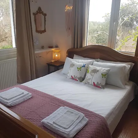 Olgas Cozy Nest Corfu Retreat Garden Near Dassia *