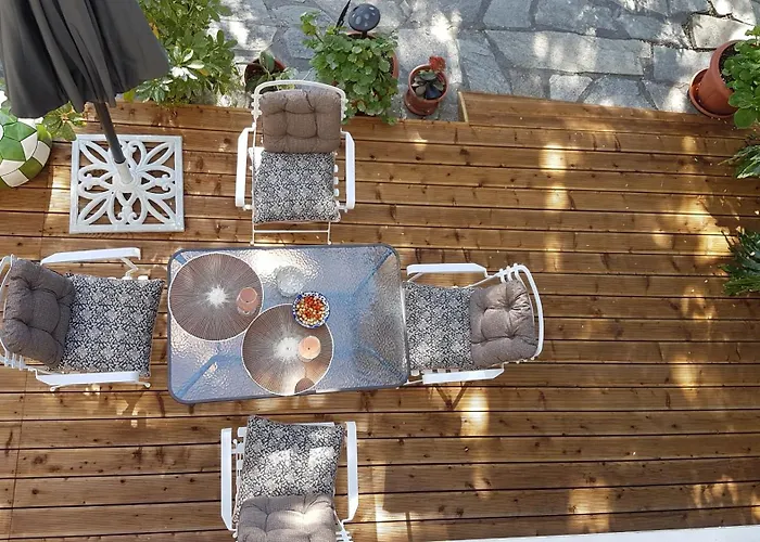 Olgas Cozy Nest Apartment With Private Garden Quiet Stay Near Dassia Beach Ano Korakiana Áno Korakiána